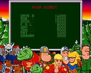 Bump 'N' Burn screenshot 3 for Amiga CD32